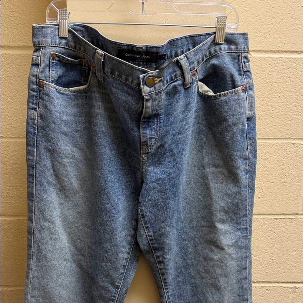 Calvin Klein Faded Blue Jeans